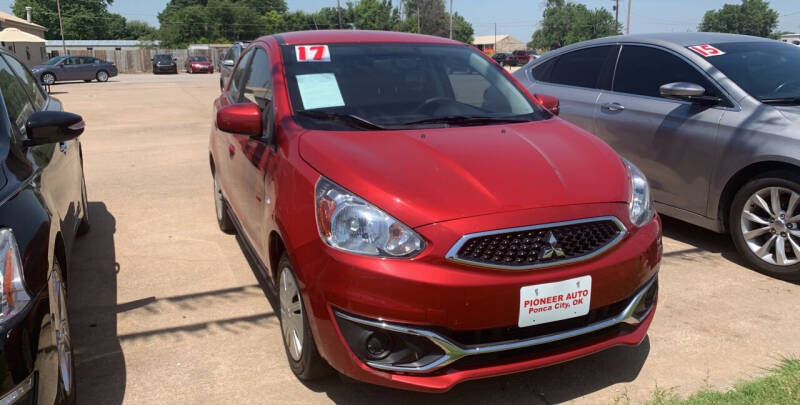 2017 Mitsubishi Mirage for sale at Pioneer Auto in Ponca City OK
