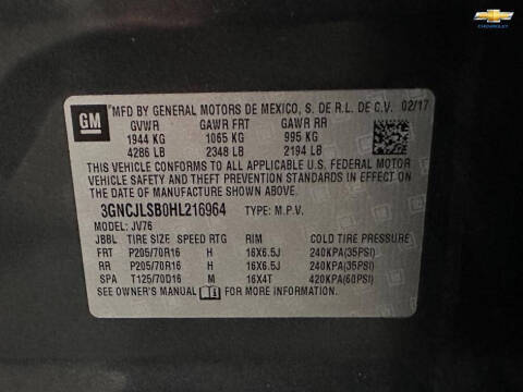 2017 Chevrolet Trax LT