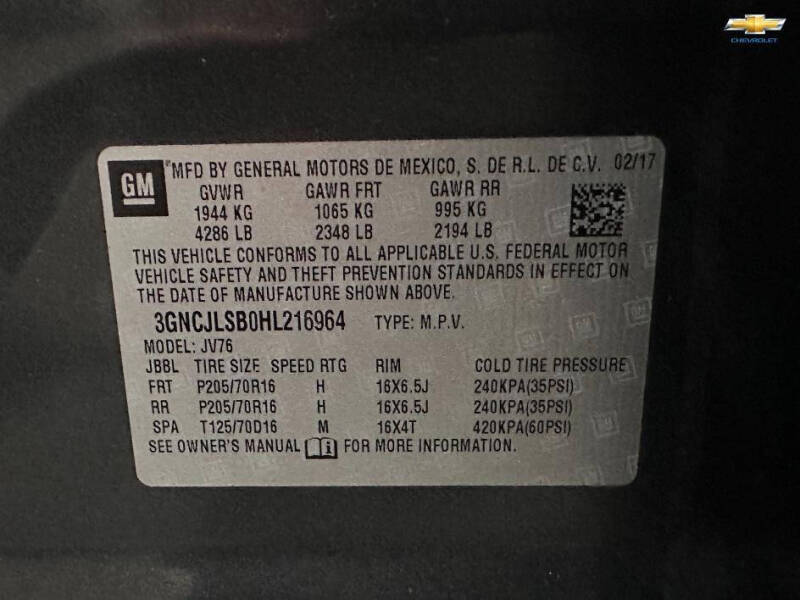 2017 Chevrolet Trax LT