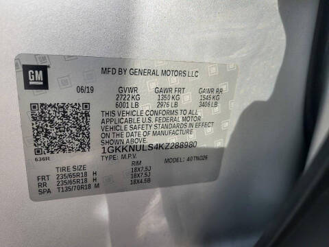 2019 GMC Acadia SLT-1