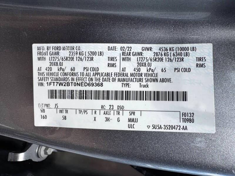 2022 Ford F-250 Super Duty