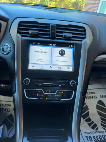 2018 Ford Fusion Hybrid SE