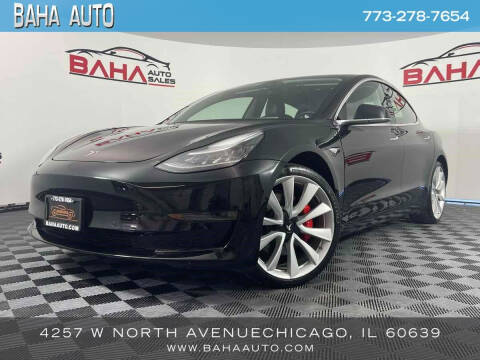 2019 Tesla Model 3 for sale at Baha Auto Sales in Chicago IL
