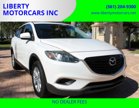 2013 Mazda CX-9 for sale at LIBERTY MOTORCARS INC in Royal Palm Beach FL