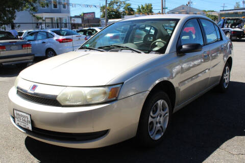 2004 Saturn Ion for sale at Grasso's Auto Sales in Providence RI