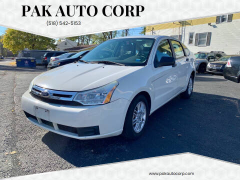 2010 Ford Focus for sale at Pak Auto Corp in Schenectady NY