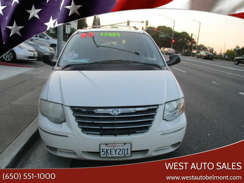 2005 Chrysler Town and Country for sale at West Auto Sales in Belmont CA