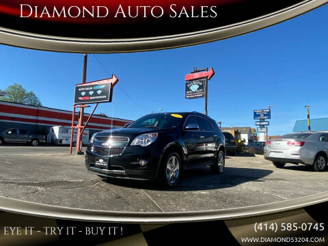 2014 Chevrolet Equinox for sale at DIAMOND AUTO SALES LLC in Milwaukee WI