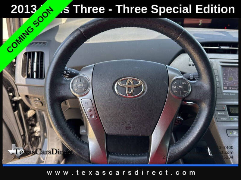 2013 Toyota Prius Three