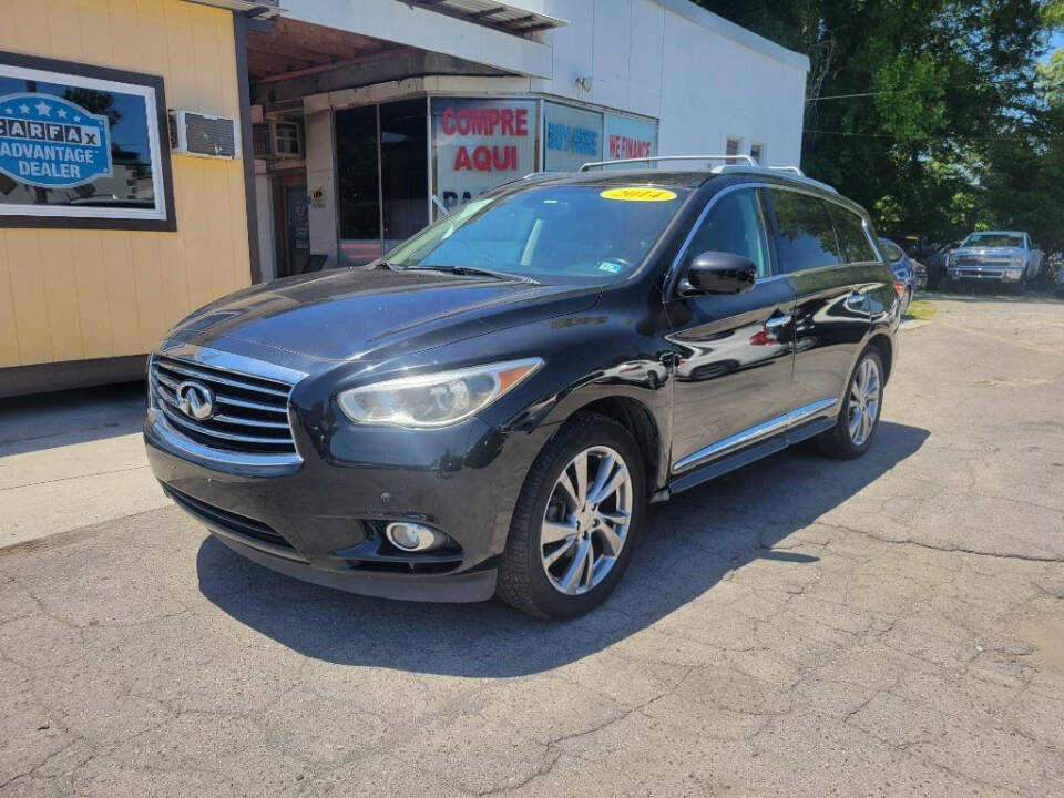 2014 INFINITI QX60 for sale at DAGO'S AUTO SALES LLC in Dalton, GA