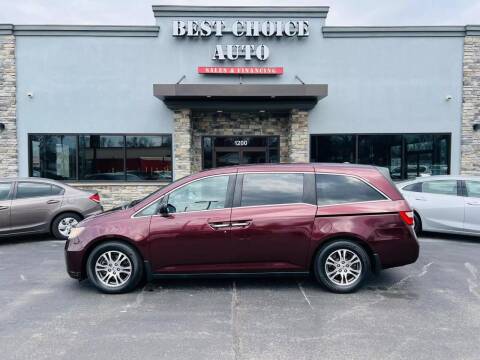 2012 Honda Odyssey for sale at Best Choice Auto in Evansville IN