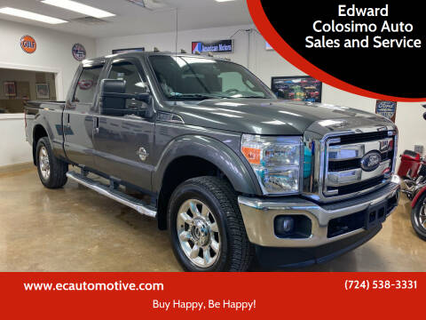 2015 Ford F-250 Super Duty for sale at Edward Colosimo Auto Sales and Service in Evans City PA