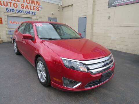 2012 Ford Fusion for sale at Small Town Auto Sales in Hazleton PA