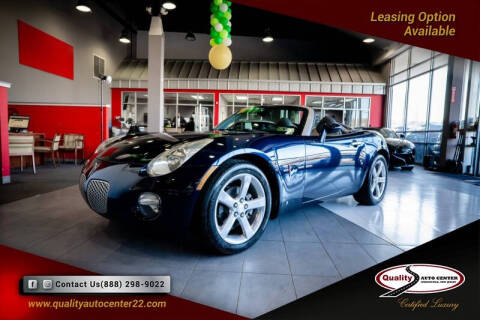 2006 Pontiac Solstice for sale at Quality Auto Center of Springfield in Springfield NJ