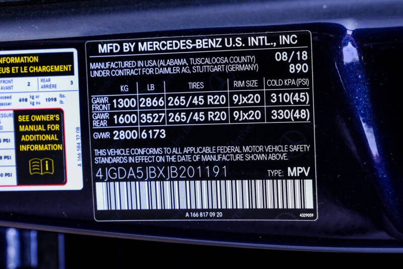 2018 Mercedes-Benz GLE GLE 350