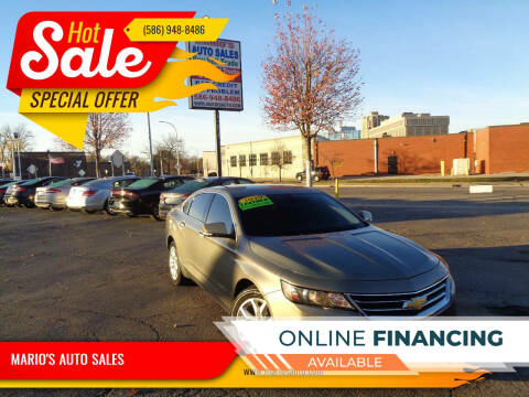 2019 Chevrolet Impala for sale at MARIO'S AUTO SALES in Mount Clemens MI
