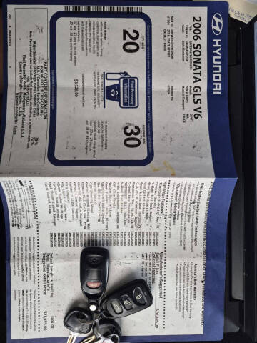 2006 Hyundai Sonata LX