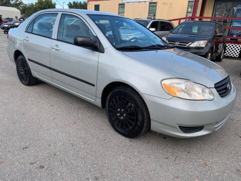 2004 Toyota Corolla for sale at FONS AUTO SALES CORP in Orlando FL