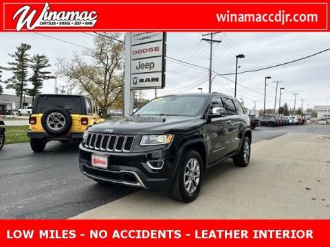 2016 Jeep Grand Cherokee for sale at Jim Dobson Ford in Winamac IN