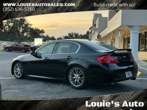 2008 Infiniti G35 for sale at Louie's Auto Sales in Leesburg FL