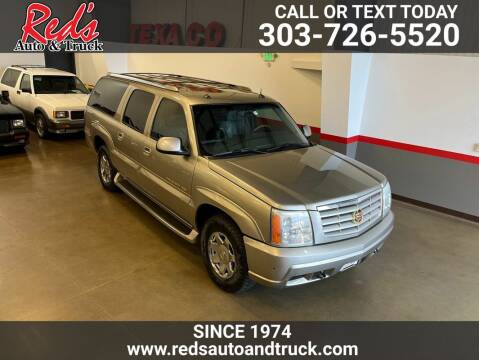 2003 Cadillac Escalade ESV for sale at Red's Auto and Truck in Longmont CO