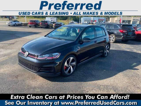 2018 Volkswagen Golf GTI for sale at Preferred Used Cars & Leasing INC. in Fairfield OH