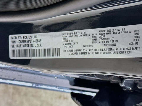 2026 RAM 1500