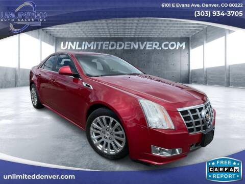 2012 Cadillac CTS for sale at Unlimited Auto Sales in Denver CO