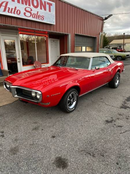 1968 Pontiac Firebird for sale at THURMONT AUTO SALES in Thurmont MD
