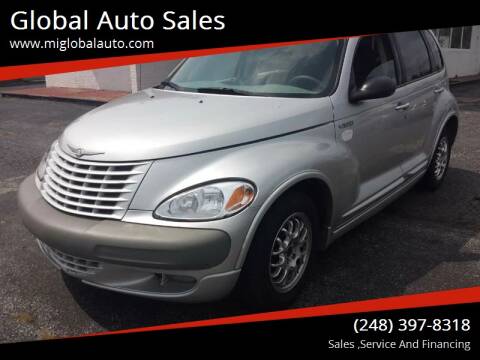 2002 Chrysler PT Cruiser for sale at Global Auto Sales in Hazel Park MI