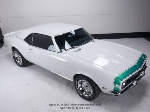 1968 Chevrolet Camaro for sale at Sierra Classics & Imports in Reno NV