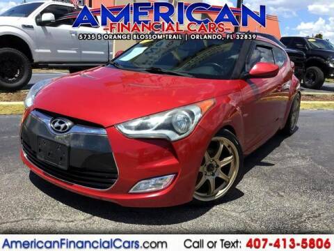 2013 Hyundai Veloster for sale at American Financial Cars in Orlando FL