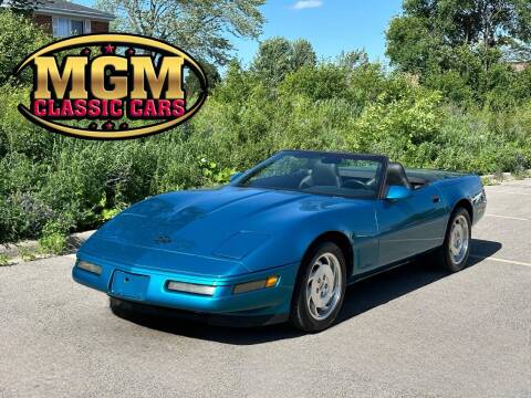 1996 Chevrolet Corvette for sale at MGM CLASSIC CARS in Addison IL