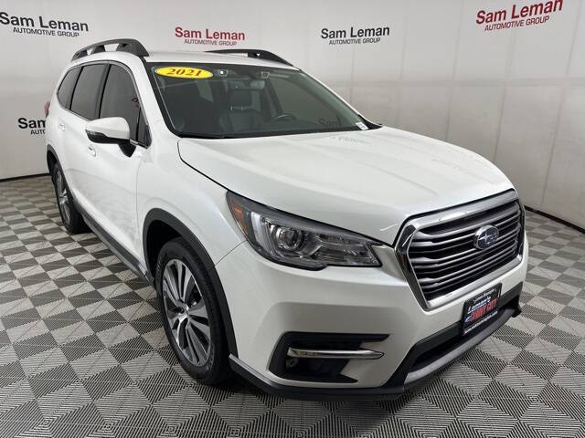 Used 2021 Subaru Ascent Limited with VIN 4S4WMAMD2M3438648 for sale in Bloomington, IL