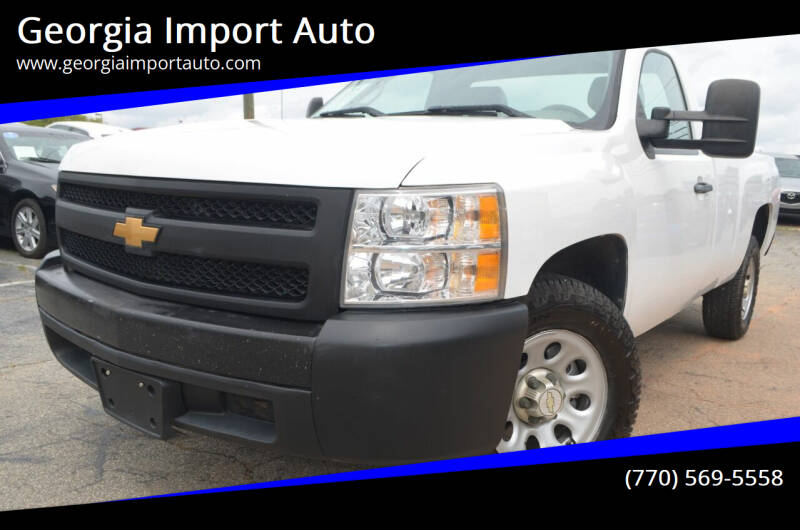 2013 Chevrolet Silverado 1500 for sale at Georgia Import Auto in Alpharetta GA