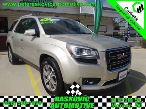 2014 GMC Acadia for sale at RASKOVIC AUTOMOTIVE GROUP in Monroe WI