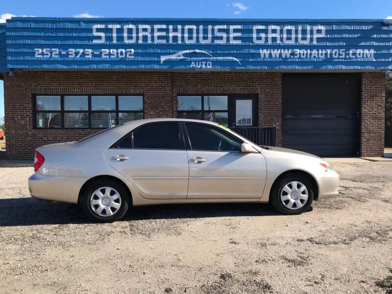 2004 Toyota Camry for sale at Storehouse Group in Wilson NC