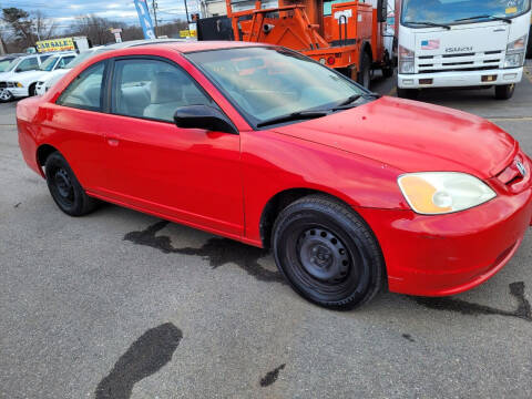 2002 Honda Civic for sale at JG Motors in Worcester MA