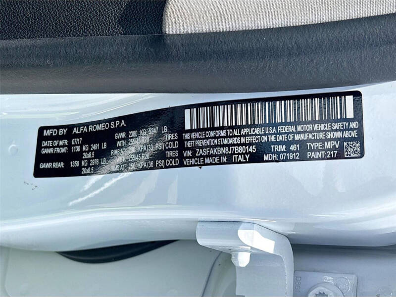 2018 Alfa Romeo Stelvio Ti