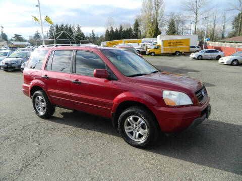 2004 Honda Pilot for sale at J & R Motorsports in Lynnwood WA