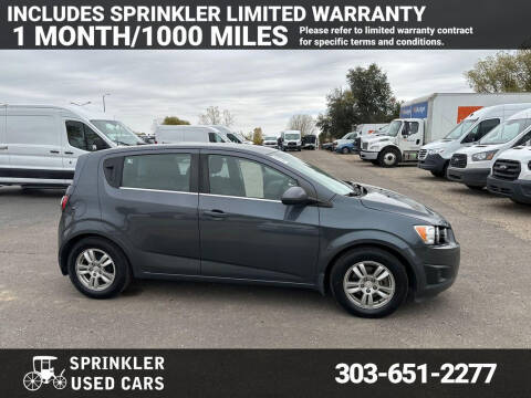 2013 Chevrolet Sonic for sale at Sprinkler Used Cars in Longmont CO
