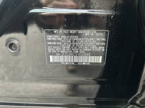 2015 Subaru Forester 2.5i Limited