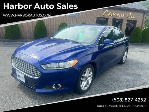 2013 Ford Fusion for sale at Harbor Auto Sales in Hyannis MA