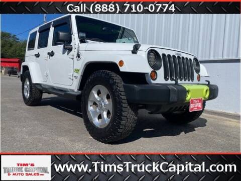 2013 Jeep Wrangler Unlimited for sale at TTC AUTO OUTLET/TIM'S TRUCK CAPITAL & AUTO SALES INC ANNEX in Epsom NH