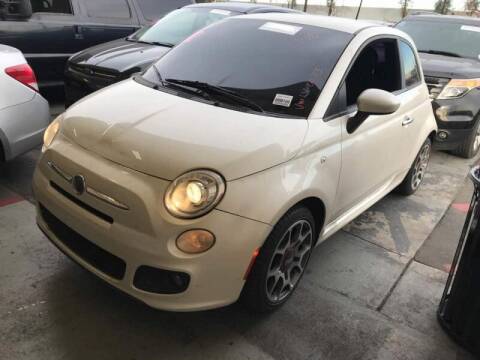 2012 FIAT 500 for sale at SoCal Auto Auction in Ontario CA