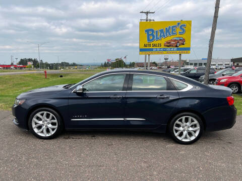 2019 Chevrolet Impala for sale at Blake's Auto Sales LLC in Rice Lake WI