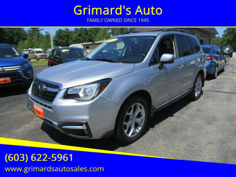 2017 Subaru Forester for sale at Grimard's Auto in Hooksett NH