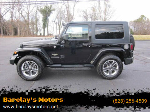 2008 Jeep Wrangler for sale at Barclay's Motors in Conover NC