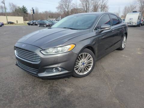 2015 Ford Fusion for sale at Cruisin' Auto Sales in Madison IN