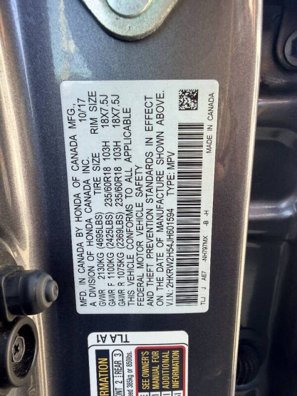 2018 Honda CR-V EX